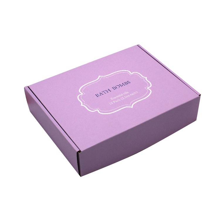 custom logo printed corrugated mailing box